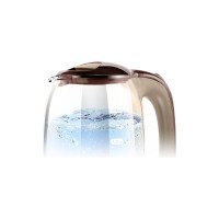 Чайник Centek Vancouver стекло, 1.8л, 2200Вт, внутренняя LED подсветка, кнопка CT-0034 Coffee