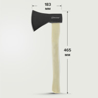 Топор Политех деревянная ручка, 1000 г 2544110