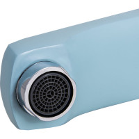 Смеситель для раковины Ekko с гайкой, бирюзовый E10303