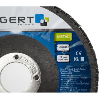 Круг шлифовальный лепестковый (125x22.4 мм; G36) HOEGERT TECHNIK HT8D050