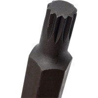 Бита SPLINE (М8; 75 мм; сталь S2; 10 мм) HOEGERT TECHNIK HT1S888