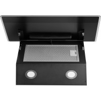 Наклонная вытяжка Centek ширина 60 см, 1000 м3/час (233 Вт), 3 скорости, LED, сенсор, CT-1829-60 Black