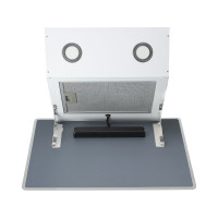 Наклонная вытяжка Centek ширина 60 см, 1000 м3/час (233 Вт), 3 скор, LED, сенсор CT-1829-60 White