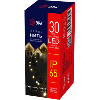 Гирлянда ЭРА ERAPSNK3 Нить 30LED, 3 м, теплый свет, 220В, IP65 Б0051886