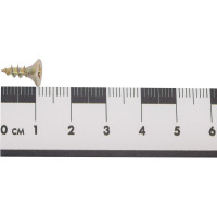 Саморез КРЕП-КОМП желтый цинк, POZY, 4х12, 300 шт. жд412мф