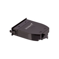 MPO кассета LANMASTER OS2, 12xLC, тип B, низкие потери, черная LAN-MCSB-1M-12LC/OS2