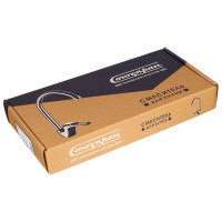 Смеситель для кухни СоюзКран поворотный излив 25 см, керамический картридж 40 мм, хром, цинк SK01-R118 566-385