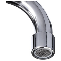 Смеситель для кухни СоюзКран поворотный излив 20 см, керамический кран-буксы 1/2, хром, цинк SK01-T213 567-071