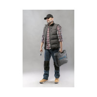 Кепка с козырьком HOEGERT TECHNIK ALF хлопок, черная, универсальный размер 57-61 см HT5K186