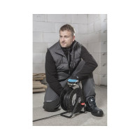 Утепленная жилетка HOEGERT TECHNIK WIED, цвет графит HT5K243-M