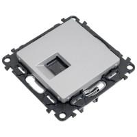 Компьютерная розетка Legrand Valena LIFE DIY Алюминий RJ45 1-ая UTP 753640