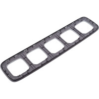 Рамка Legrand Valena ALLURE  "Матовый черный".5-постовая универсальная 754405