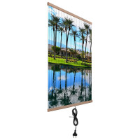 Инфракрасный гибкий настенный обогреватель для квартиры и дачи Домашний Очаг Пальмы ИКОДО-ПА