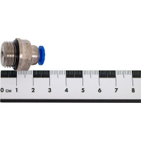 Фитинг 6мм с наруж. метал. резьбой M16 PC 6M16 PC 06M16 CDC Pneumatics