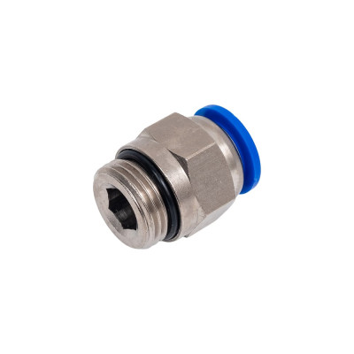 Фитинг 14 мм с наружной металлической резьбой G1/2" CDC Pneumatics PC 14G04