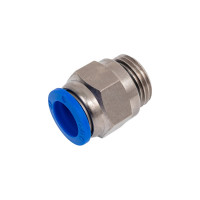 Фитинг 14 мм с наружной металлической резьбой G1/2" CDC Pneumatics PC 14G04