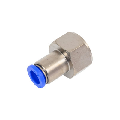 Фитинг 8 мм с внутренней металлической резьбой G3/8" CDC Pneumatics PCF 08G03