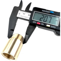 Гайка Профитт удлинительная, НР/ВР 1/2" х 25 мм - 10 шт. 9278236