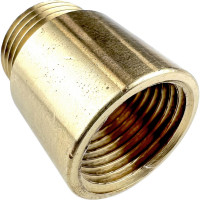 Гайка Профитт удлинительная, НР/ВР 1/2" х 20 мм - 10 шт. 9278229