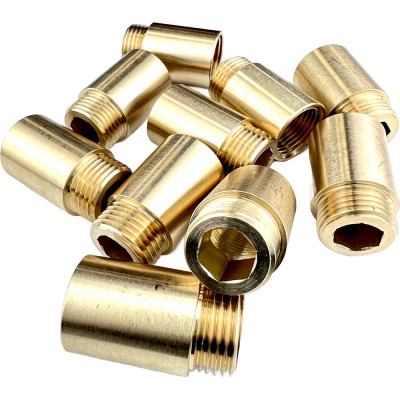 Гайка Профитт удлинительная, НР/ВР 1/2" х 30 мм - 10 шт. 9278243