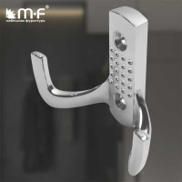 Крючок MF H5534E, AL, 2-х рожковый, хром 719921v