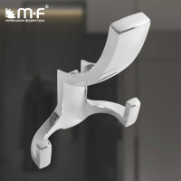 Крючок MF R18, 3-х рожковый, хром 10938v