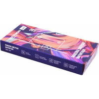 Защелка Аллюр (матовое золото; пластик; овальная планка 18 мм; без ручек; с фиксатором) 11559