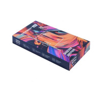 Защелка Аллюр (золото; пластик; овальная планка 18 мм; без ручек; с фиксатором) 11558