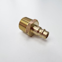 Штуцер быстроразъёмный латунный БРС НР 1/2", 10 шт Профитт 9276416