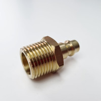 Штуцер быстроразъёмный латунный БРС НР 1/2", 10 шт Профитт 9276416