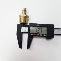 Штуцер быстроразъёмный латунный БРС НР 1/2", 10 шт Профитт 9276416