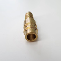 Штуцер быстроразъёмный латунный БРС с выходом под шланг 8 мм, 10 шт Профитт 9277772