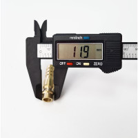 Штуцер быстроразъёмный латунный БРС с выходом под шланг 8 мм, 10 шт Профитт 9277772