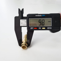 Штуцер быстроразъёмный латунный БРС с выходом под шланг 8 мм Профитт 9277765