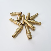 Штуцер быстроразъёмный латунный БРС с выходом под шланг 8 мм, 10 шт Профитт 9277772