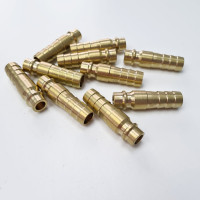 Штуцер быстроразъёмный латунный БРС с выходом под шланг 10 мм, 10 шт Профитт 9277796