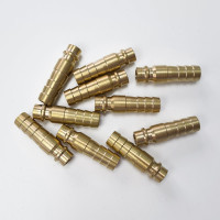 Штуцер быстроразъёмный латунный БРС с выходом под шланг 10 мм, 10 шт Профитт 9277796