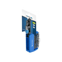 Набор бит с битодержателем 1/4, SL, PH, PZ, Torx, 17 шт. HOEGERT TECHNIK HT1S401