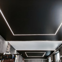Светодиодная лента Elektrostandard 5050 24V 60Led 14,4W IP20 Black 6500K холодный белый a053684