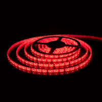 Светодиодная лента Elektrostandard 5050 24V 60Led 14.4W IP20 красный a052973