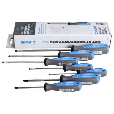 Набор отверток рукоятка Unior TBI 7 предметов 3838909119861