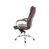 Кресло Everprof Valencia M экокожа коричневый EC-330-2 PU Brown