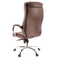 Кресло Everprof King M экокожа коричневый EC-370 M PU brown