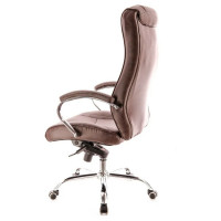 Кресло Everprof King M экокожа коричневый EC-370 M PU brown