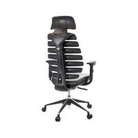 Кресло Everprof Ergo Black экокожа черный EP-Ergo PU Black