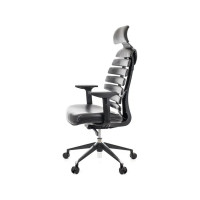 Кресло Everprof Ergo Black экокожа черный EP-Ergo PU Black