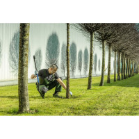 Футболка Polo HOEGERT TECHNIK URFT хлопок, темно-зеленая/асфальтовая, р. S HT5K419-S