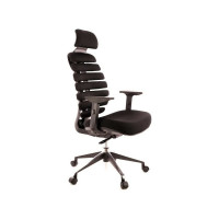 Кресло Everprof Ergo Black ткань черный EP-Ergo Fabric Black