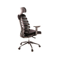 Кресло Everprof Ergo Black ткань черный EP-Ergo Fabric Black