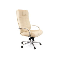 Кресло Everprof Atlant AL M кожа бежевый EP-Atlant M al leather 1016